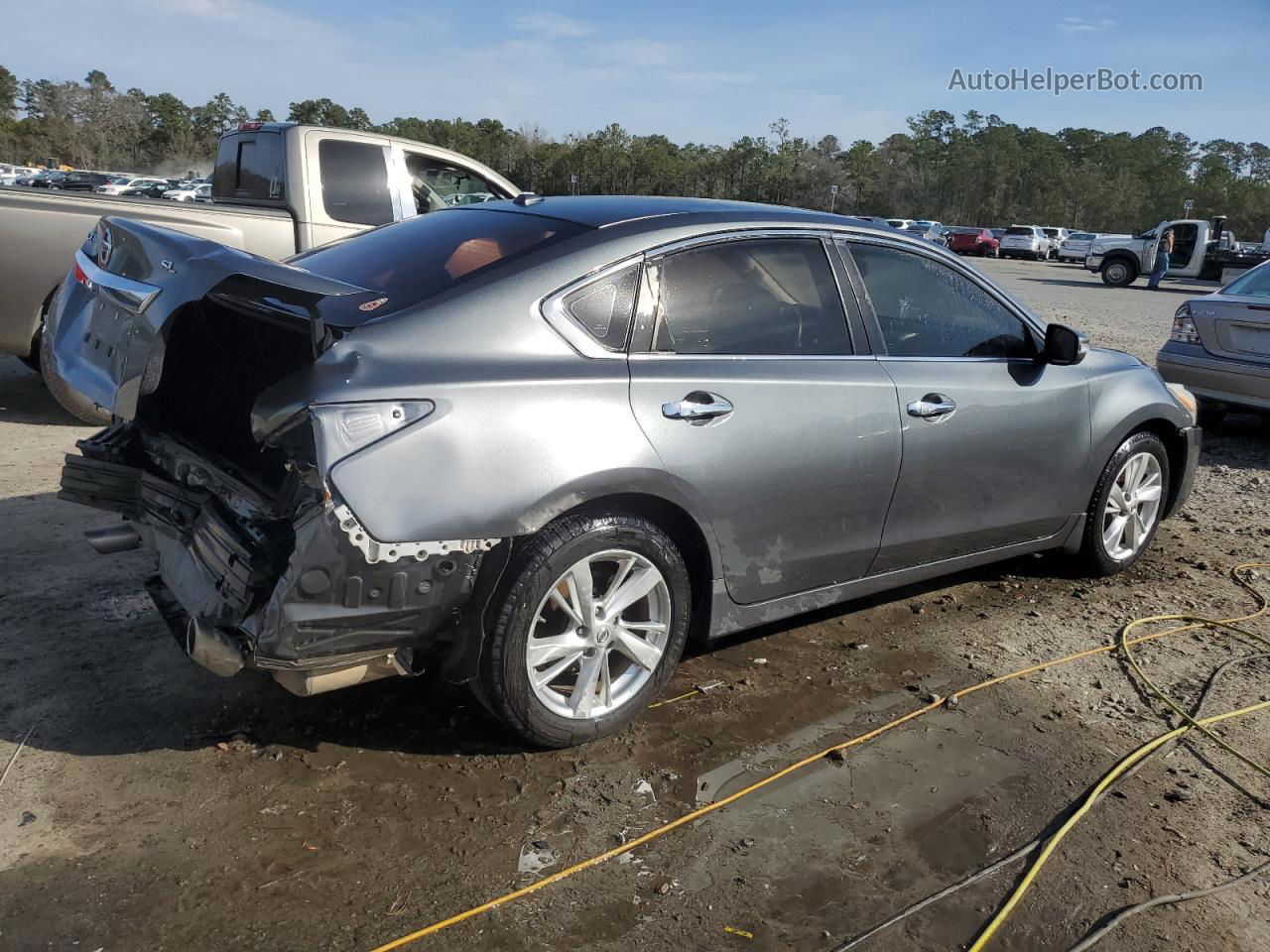 2015 Nissan Altima 2.5 Gray vin: 1N4AL3AP8FN898504