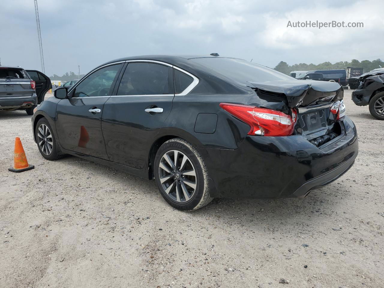 2016 Nissan Altima 2.5 Черный vin: 1N4AL3AP8GC137890