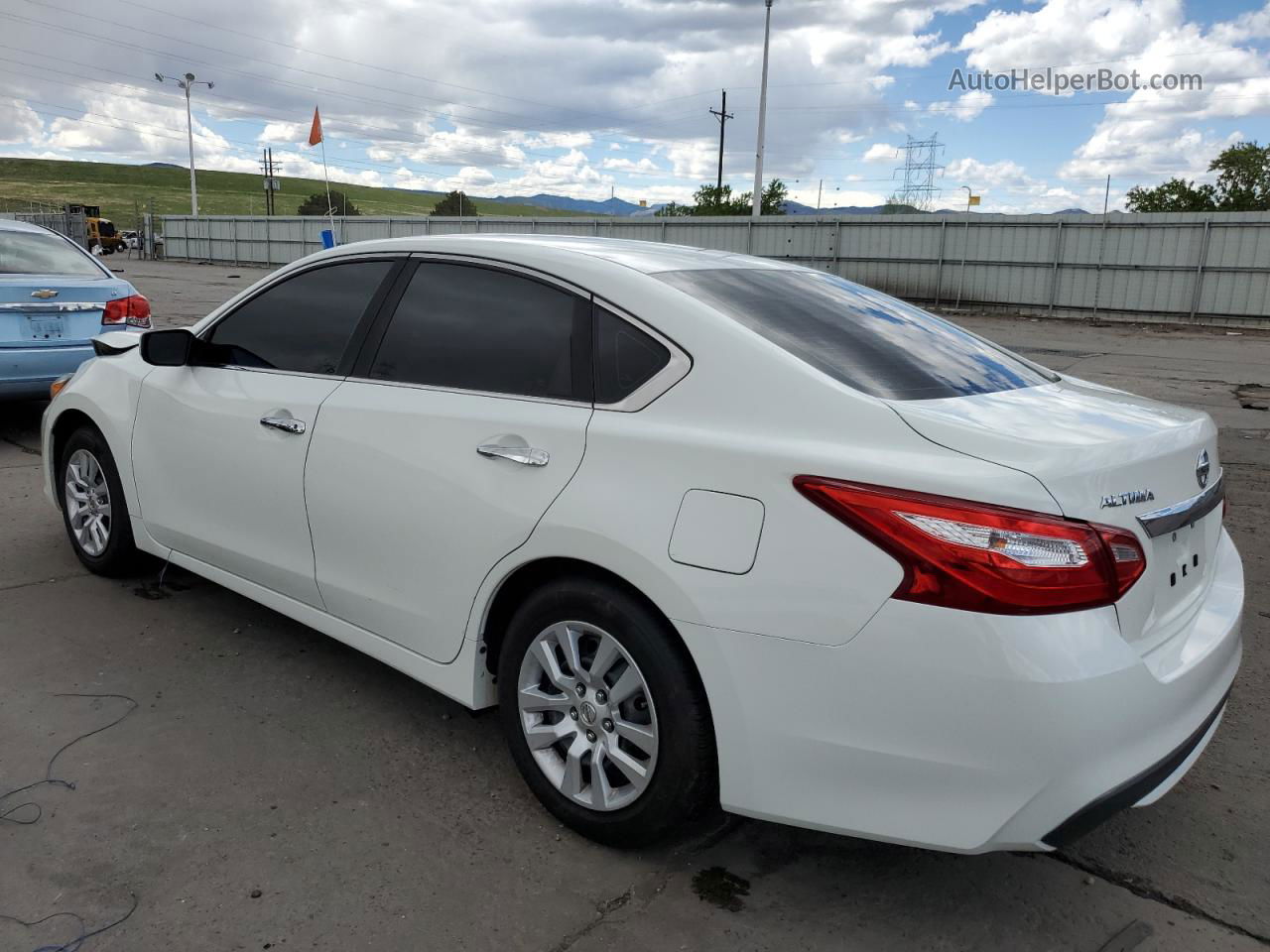 2016 Nissan Altima 2.5 White vin: 1N4AL3AP8GC161137