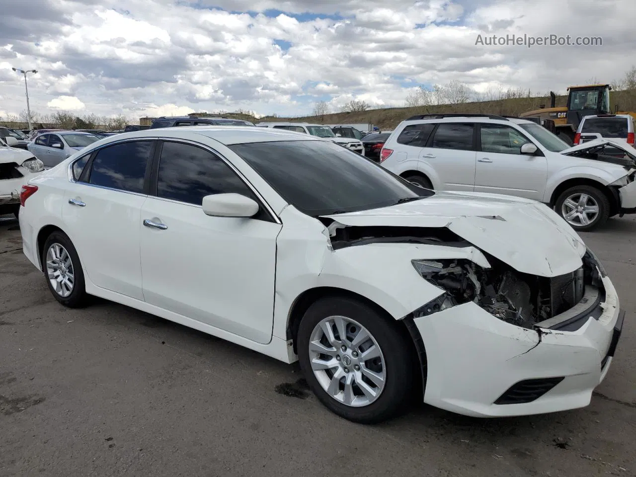 2016 Nissan Altima 2.5 White vin: 1N4AL3AP8GC161137