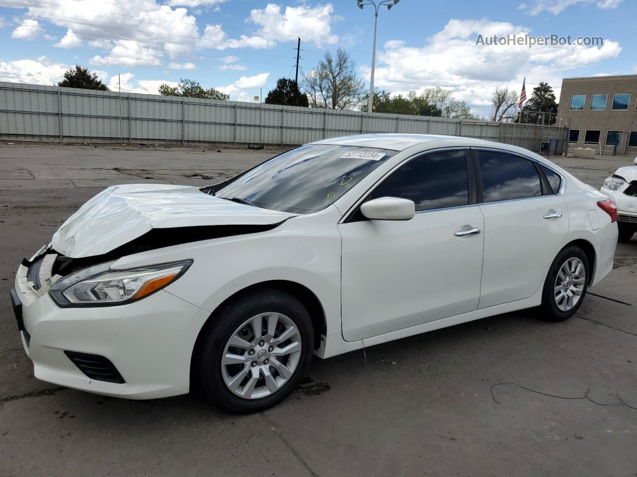 2016 Nissan Altima 2.5 White vin: 1N4AL3AP8GC161137