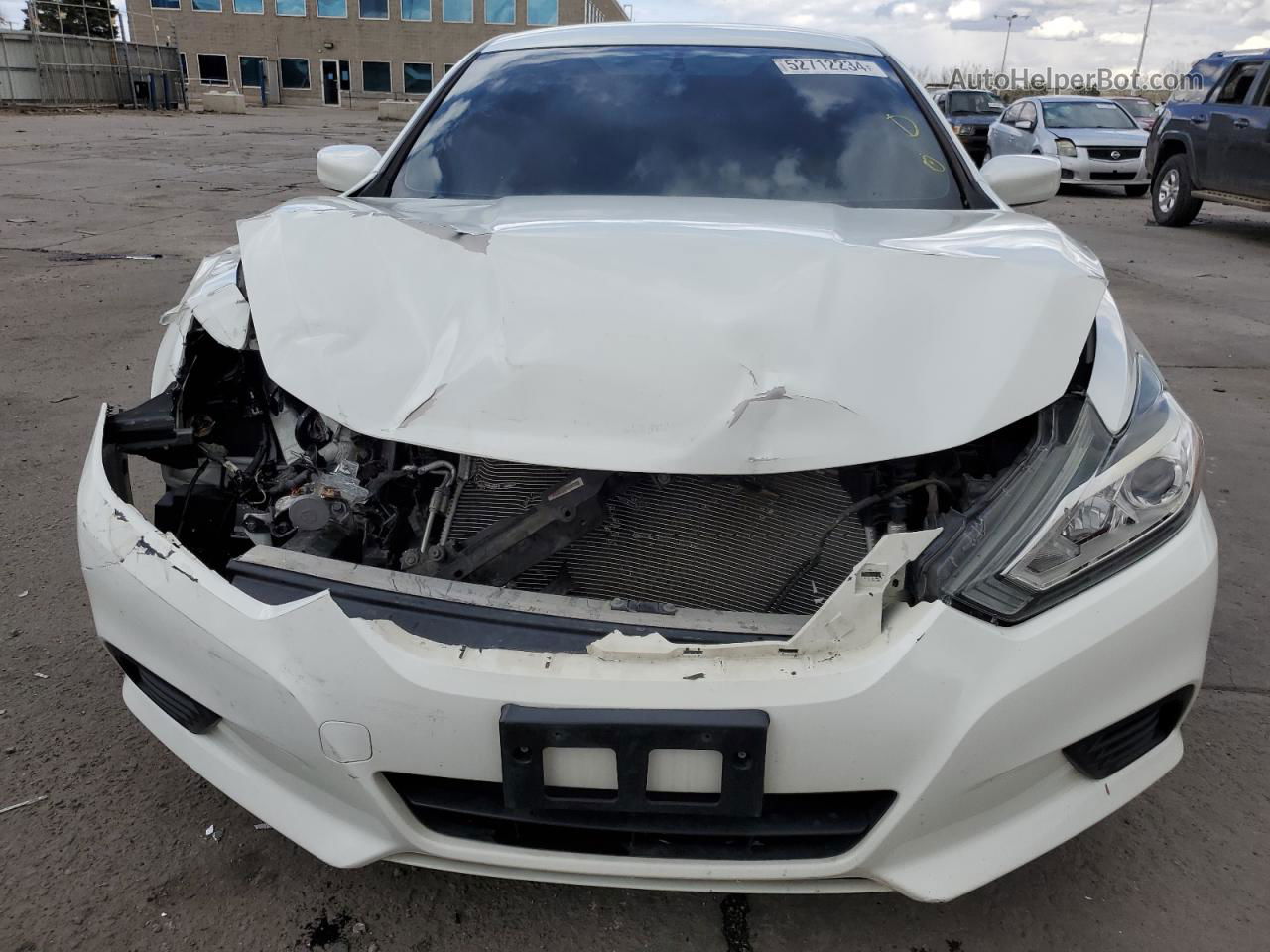 2016 Nissan Altima 2.5 White vin: 1N4AL3AP8GC161137