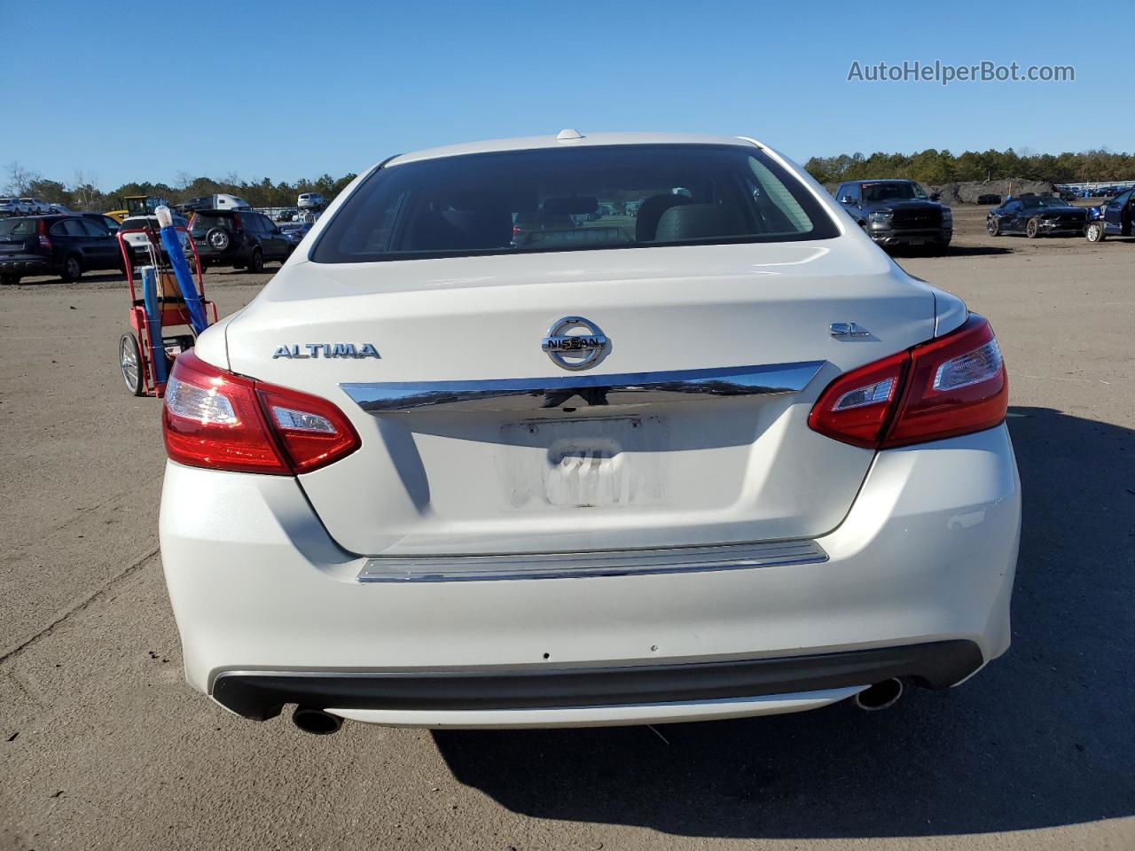 2016 Nissan Altima 2.5 White vin: 1N4AL3AP8GC195188