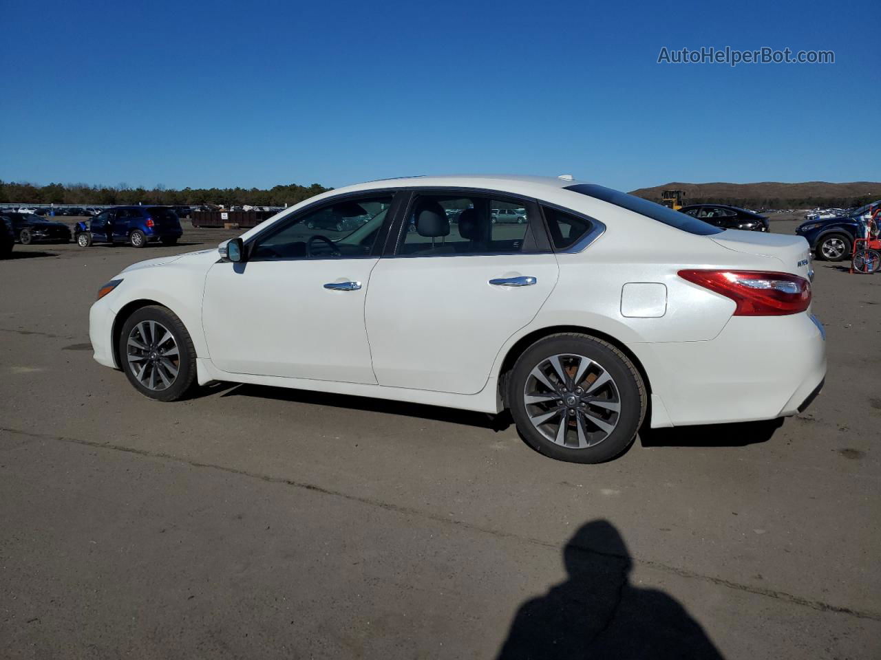 2016 Nissan Altima 2.5 White vin: 1N4AL3AP8GC195188