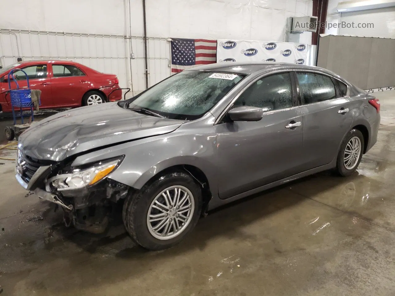 2016 Nissan Altima 2.5 Gray vin: 1N4AL3AP8GC226858