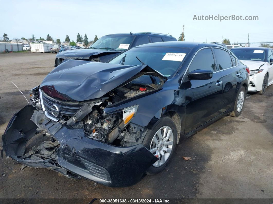 2016 Nissan Altima 2.5 S Black vin: 1N4AL3AP8GC259102