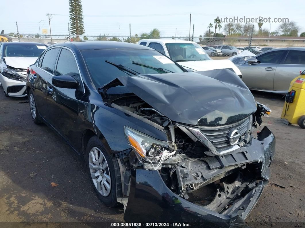 2016 Nissan Altima 2.5 S Black vin: 1N4AL3AP8GC259102