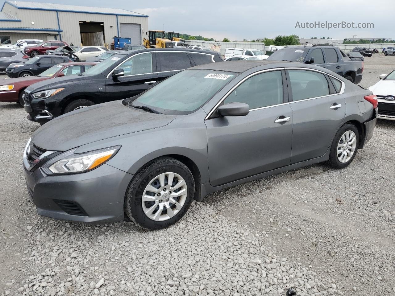 2016 Nissan Altima 2.5 Gray vin: 1N4AL3AP8GN317696