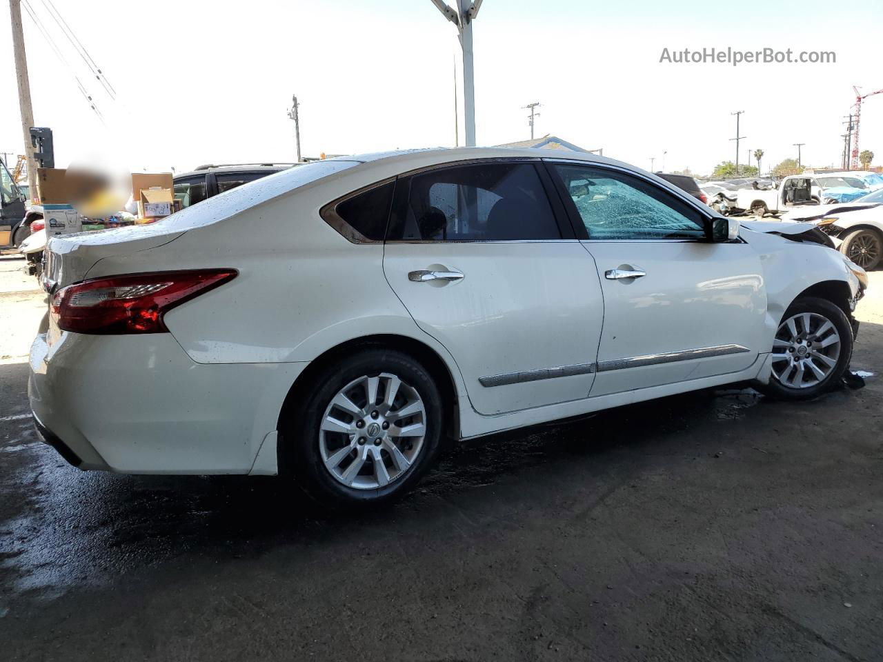 2016 Nissan Altima 2.5 White vin: 1N4AL3AP8GN331727