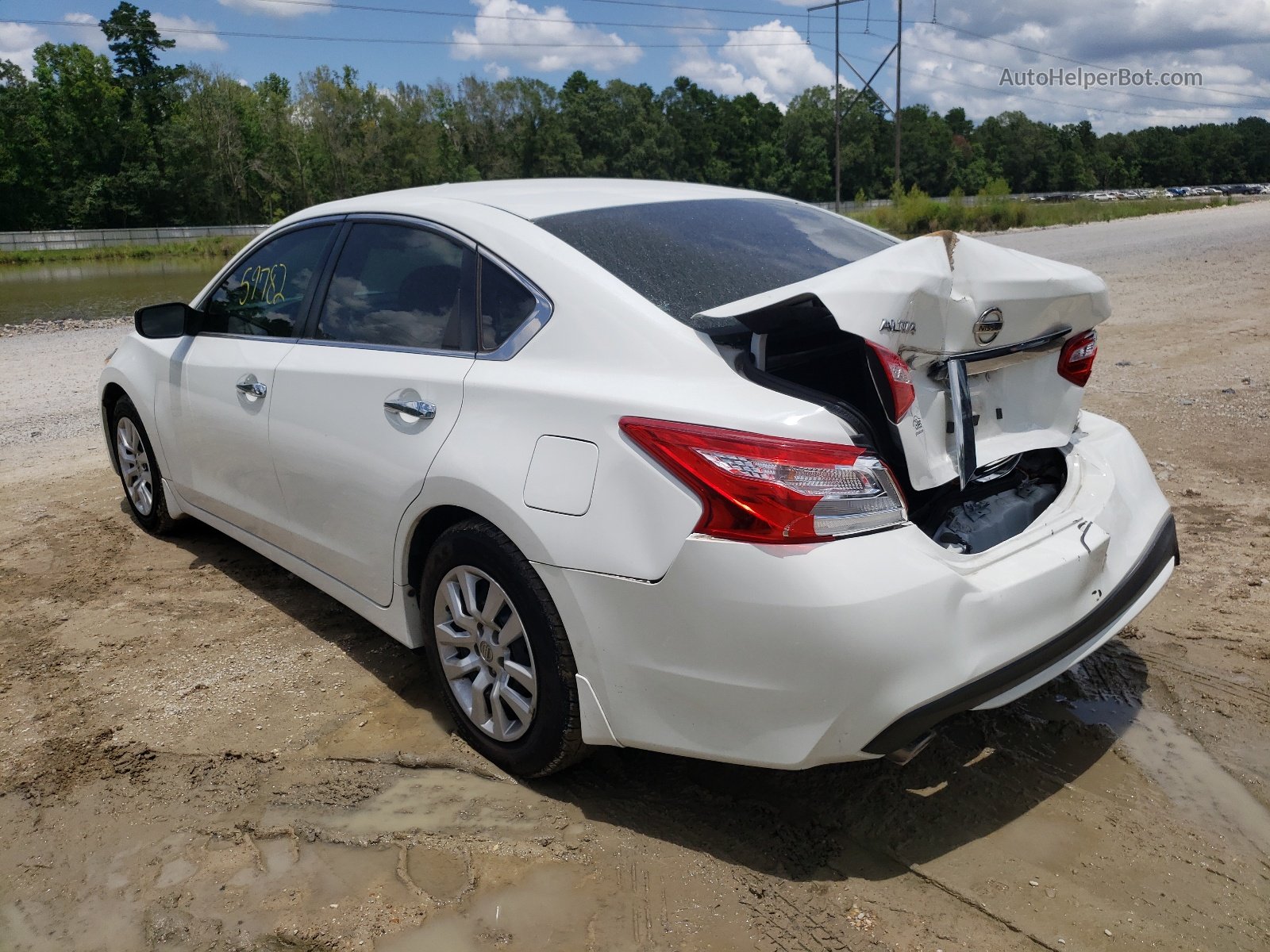 2016 Nissan Altima 2.5 White vin: 1N4AL3AP8GN344722