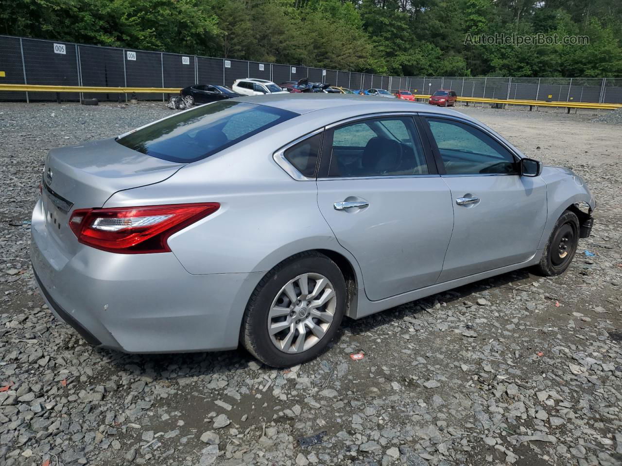 2016 Nissan Altima 2.5 Silver vin: 1N4AL3AP8GN361620