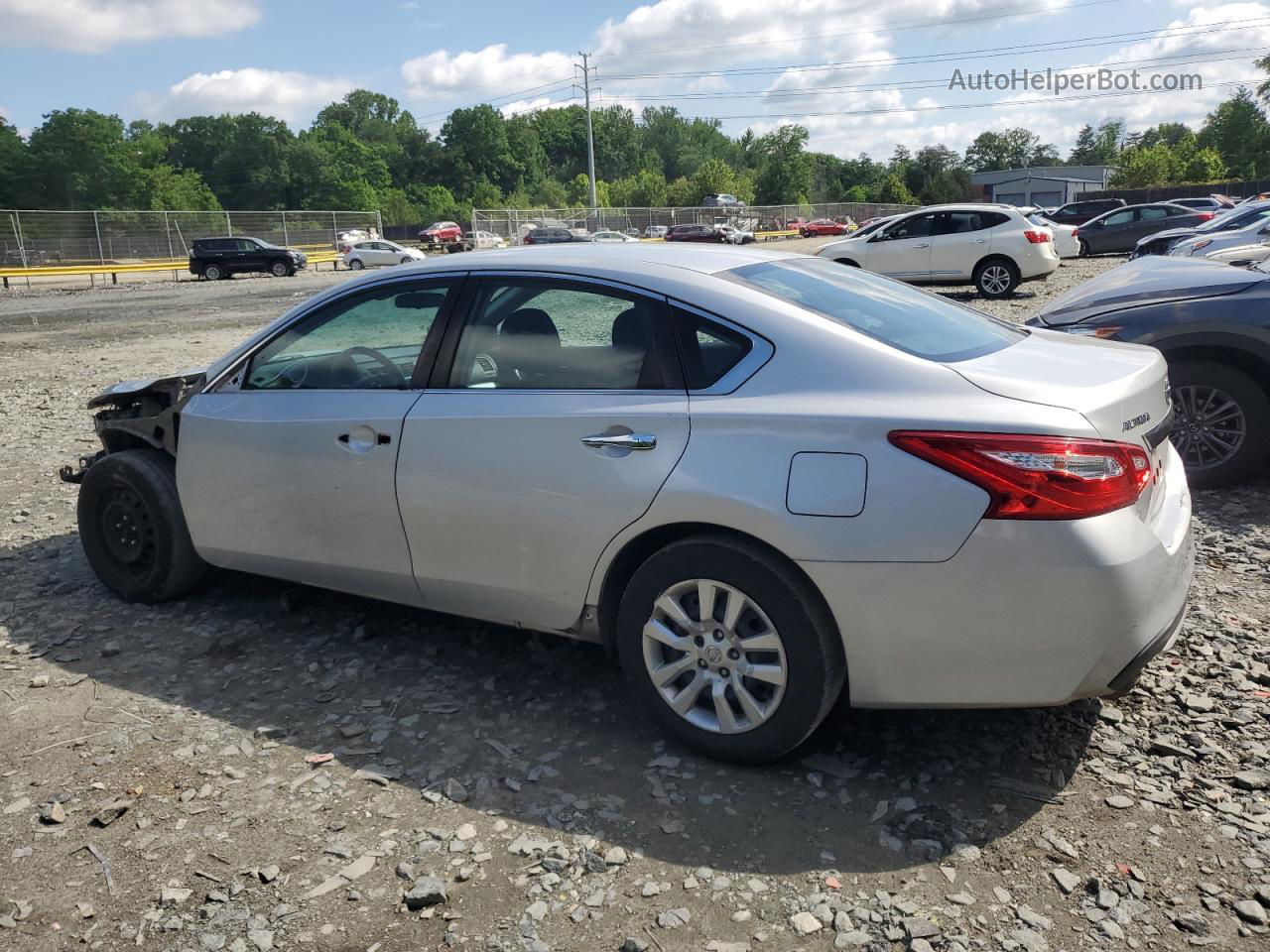 2016 Nissan Altima 2.5 Silver vin: 1N4AL3AP8GN361620