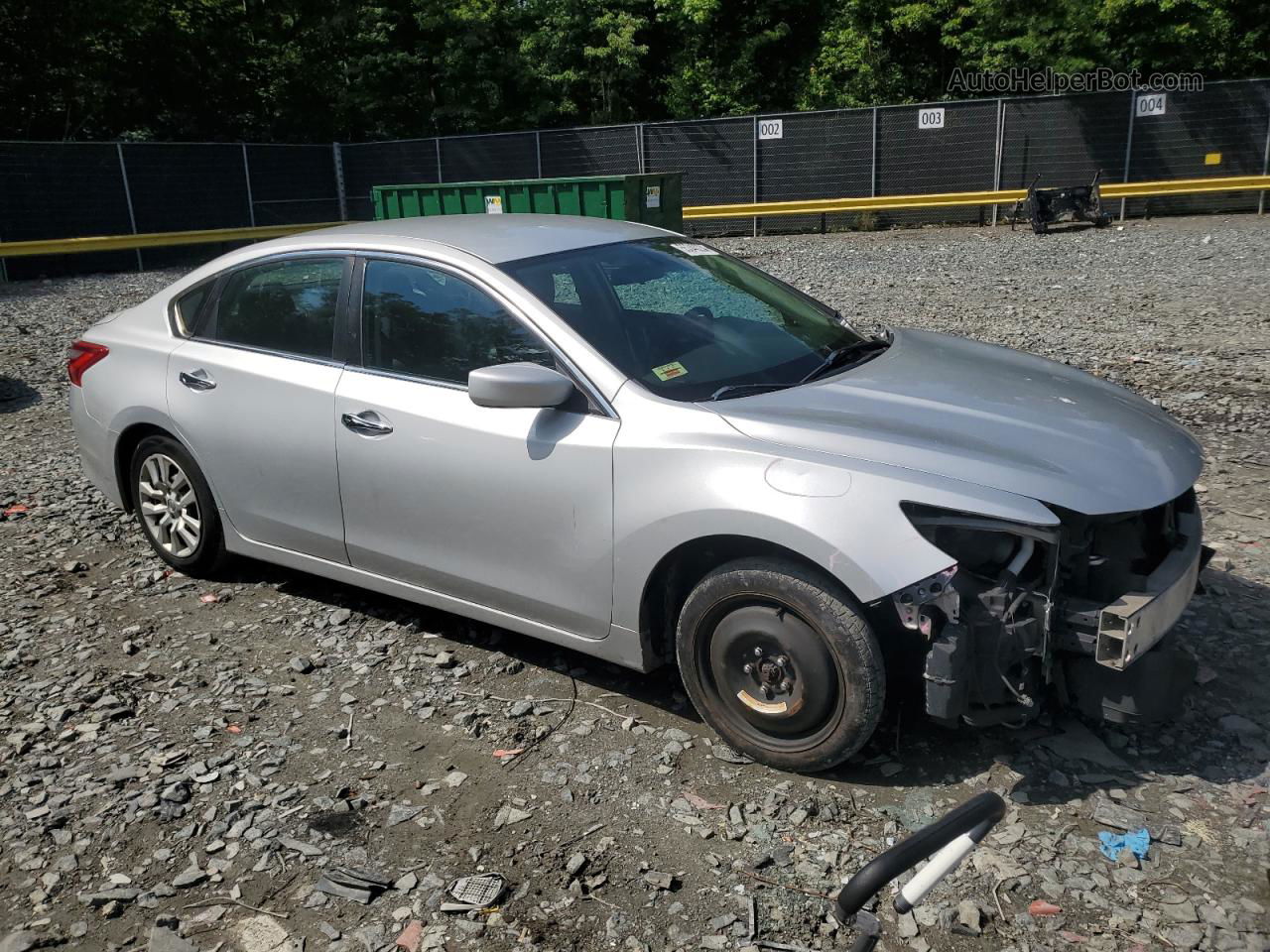 2016 Nissan Altima 2.5 Silver vin: 1N4AL3AP8GN361620