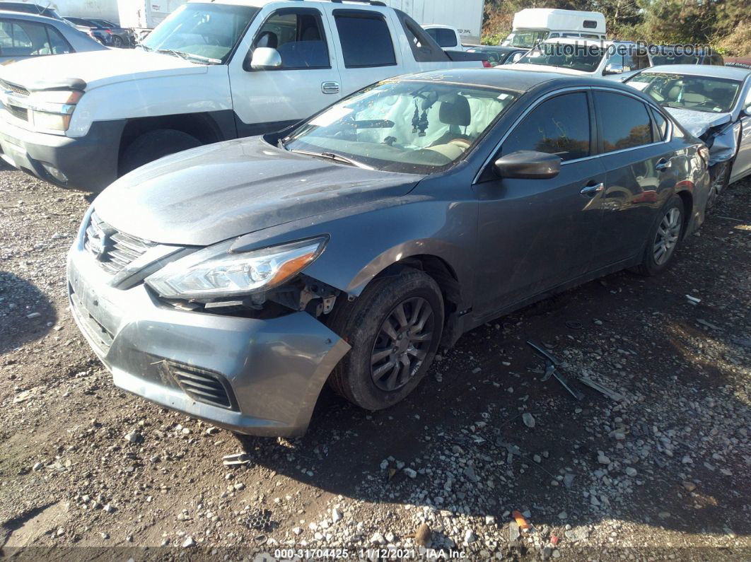 2017 Nissan Altima 2.5 S Gray vin: 1N4AL3AP8HC120492