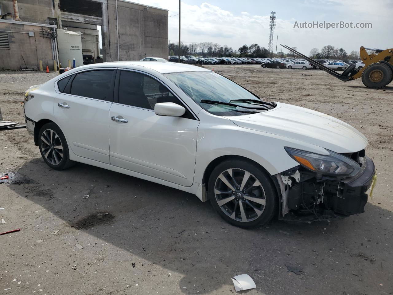 2017 Nissan Altima 2.5 White vin: 1N4AL3AP8HC127796