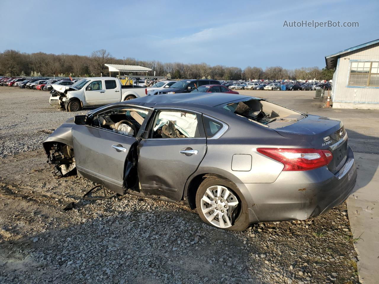 2017 Nissan Altima 2.5 Gray vin: 1N4AL3AP8HC136076