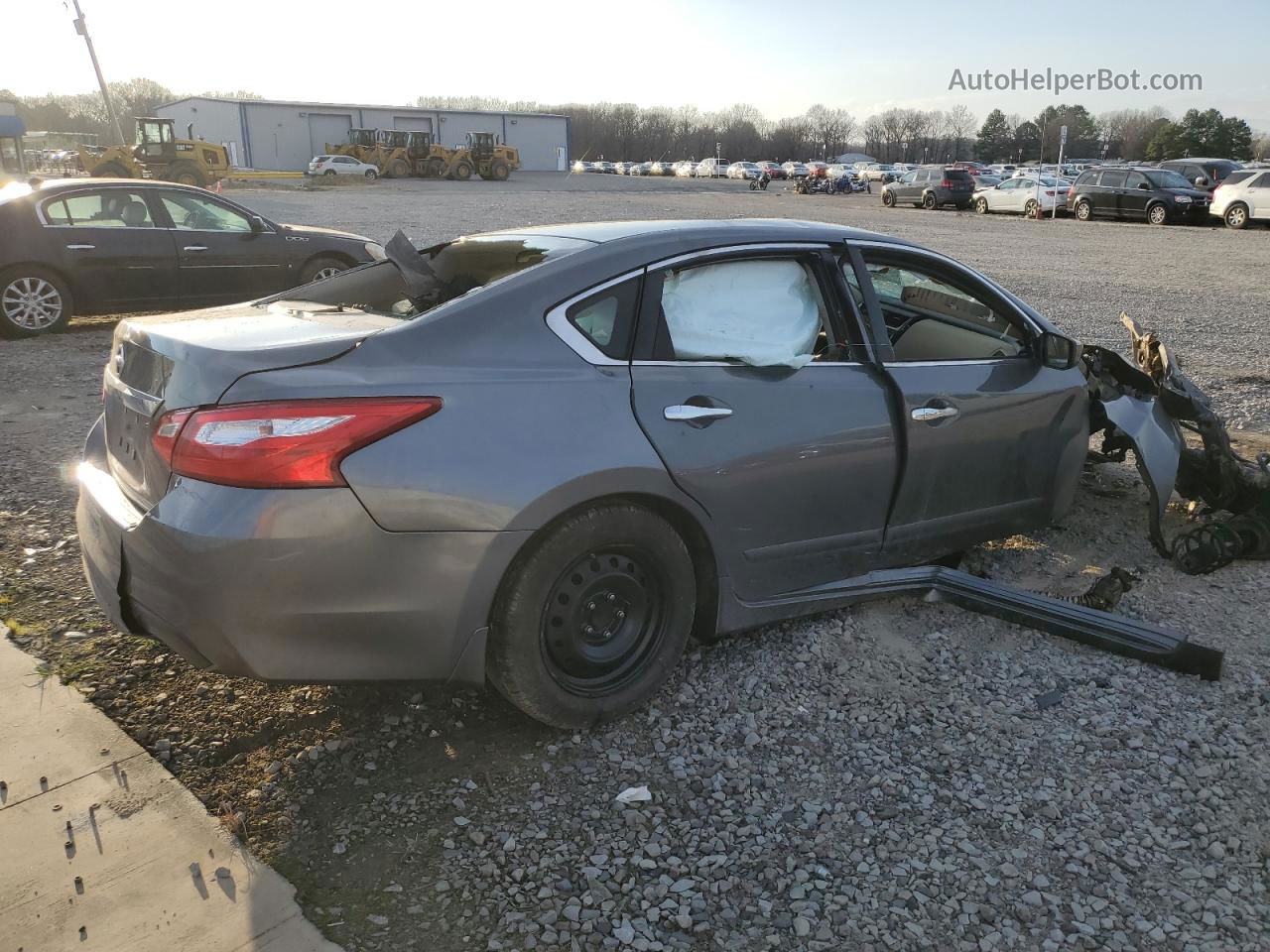 2017 Nissan Altima 2.5 Gray vin: 1N4AL3AP8HC136076