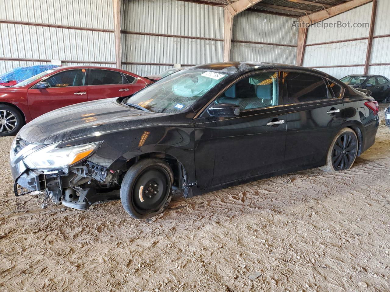 2017 Nissan Altima 2.5 Black vin: 1N4AL3AP8HC204876