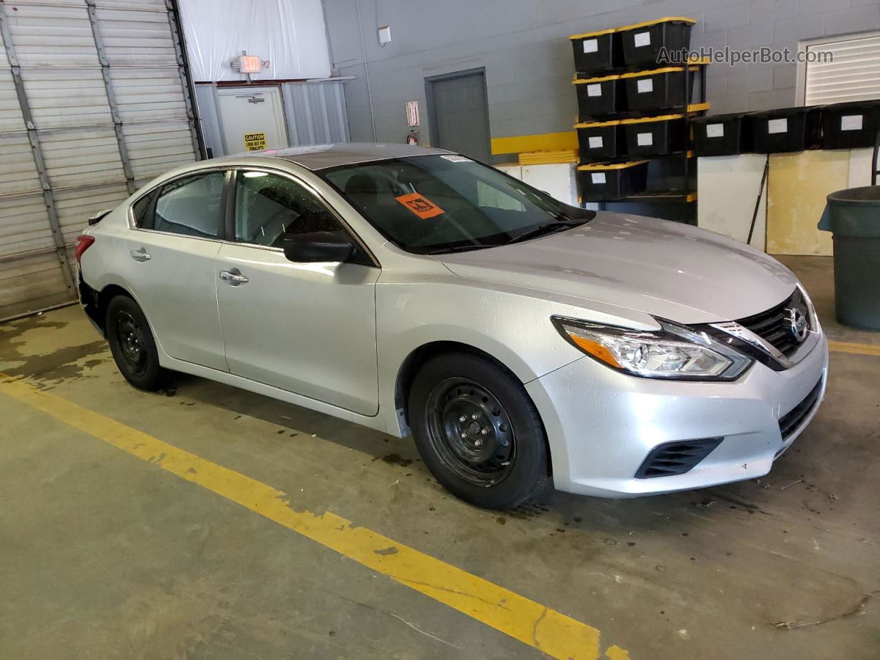 2017 Nissan Altima 2.5 Silver vin: 1N4AL3AP8HC234038