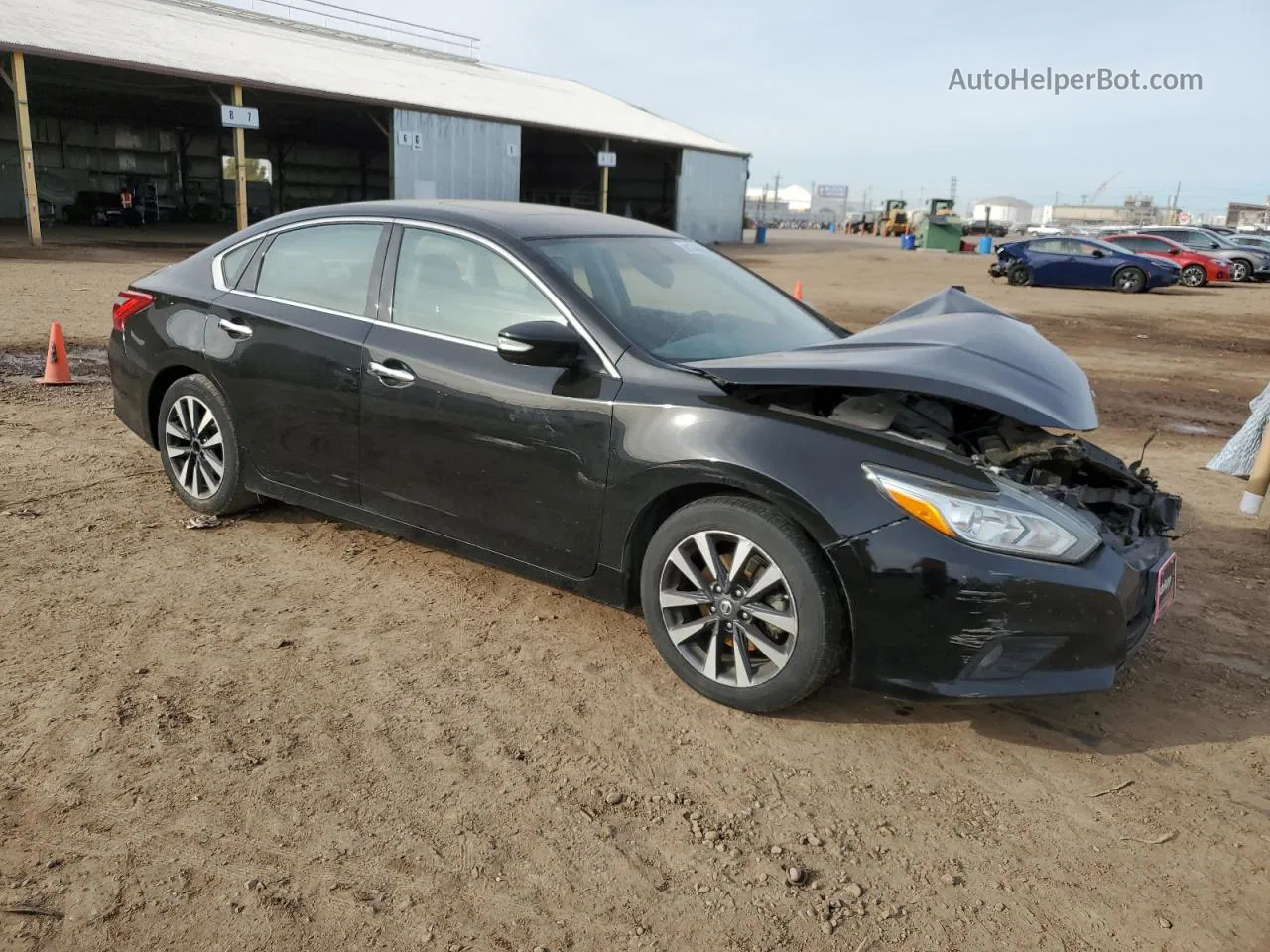 2017 Nissan Altima 2.5 Черный vin: 1N4AL3AP8HC239708