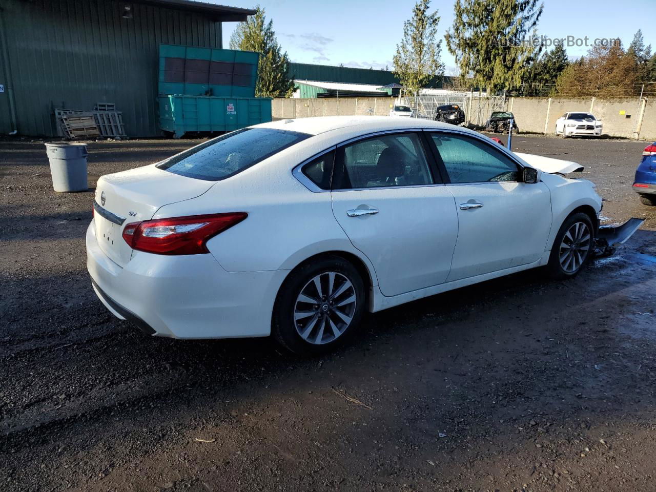 2017 Nissan Altima 2.5 White vin: 1N4AL3AP8HC266181