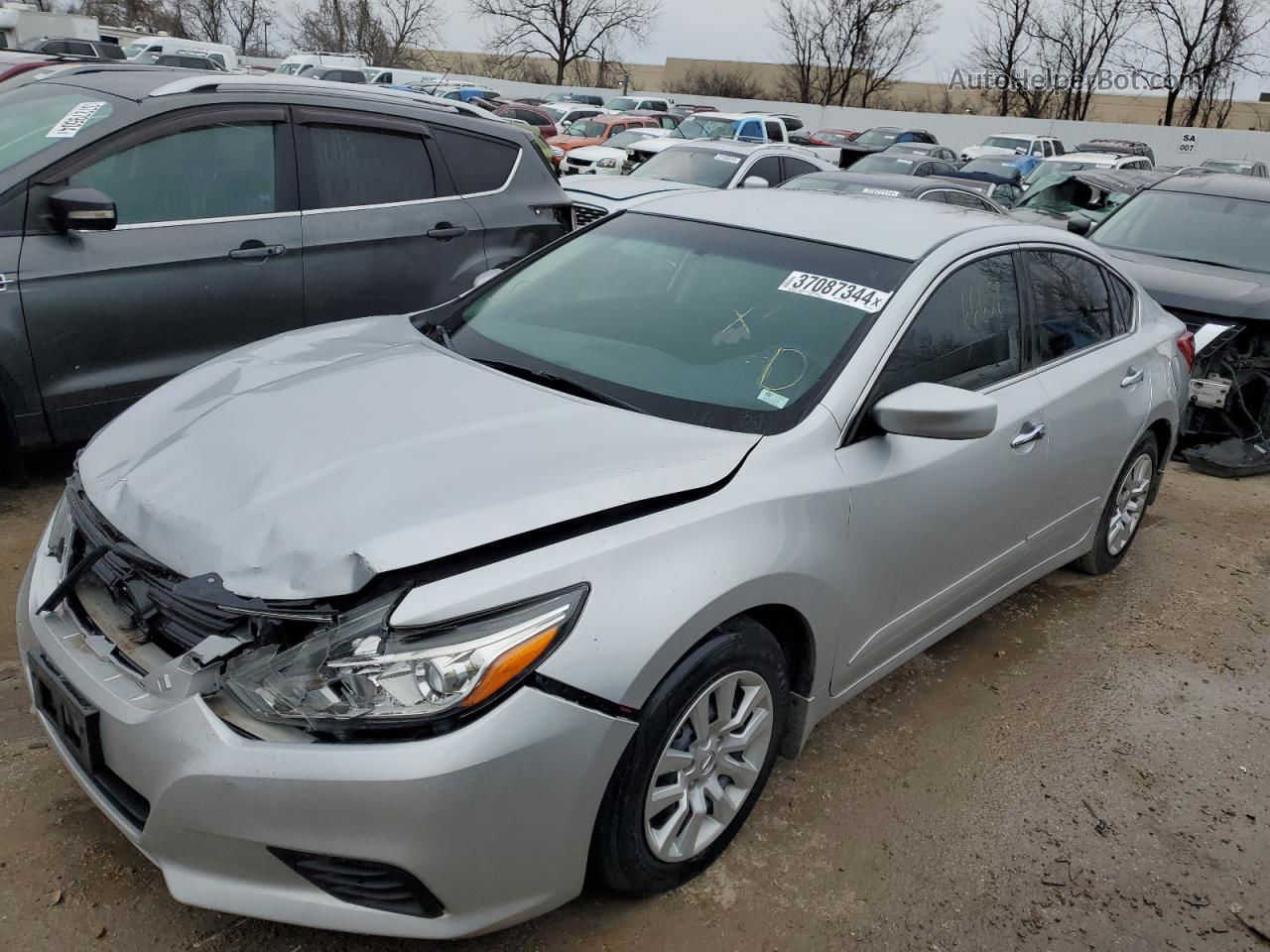 2017 Nissan Altima 2.5 Silver vin: 1N4AL3AP8HC293753