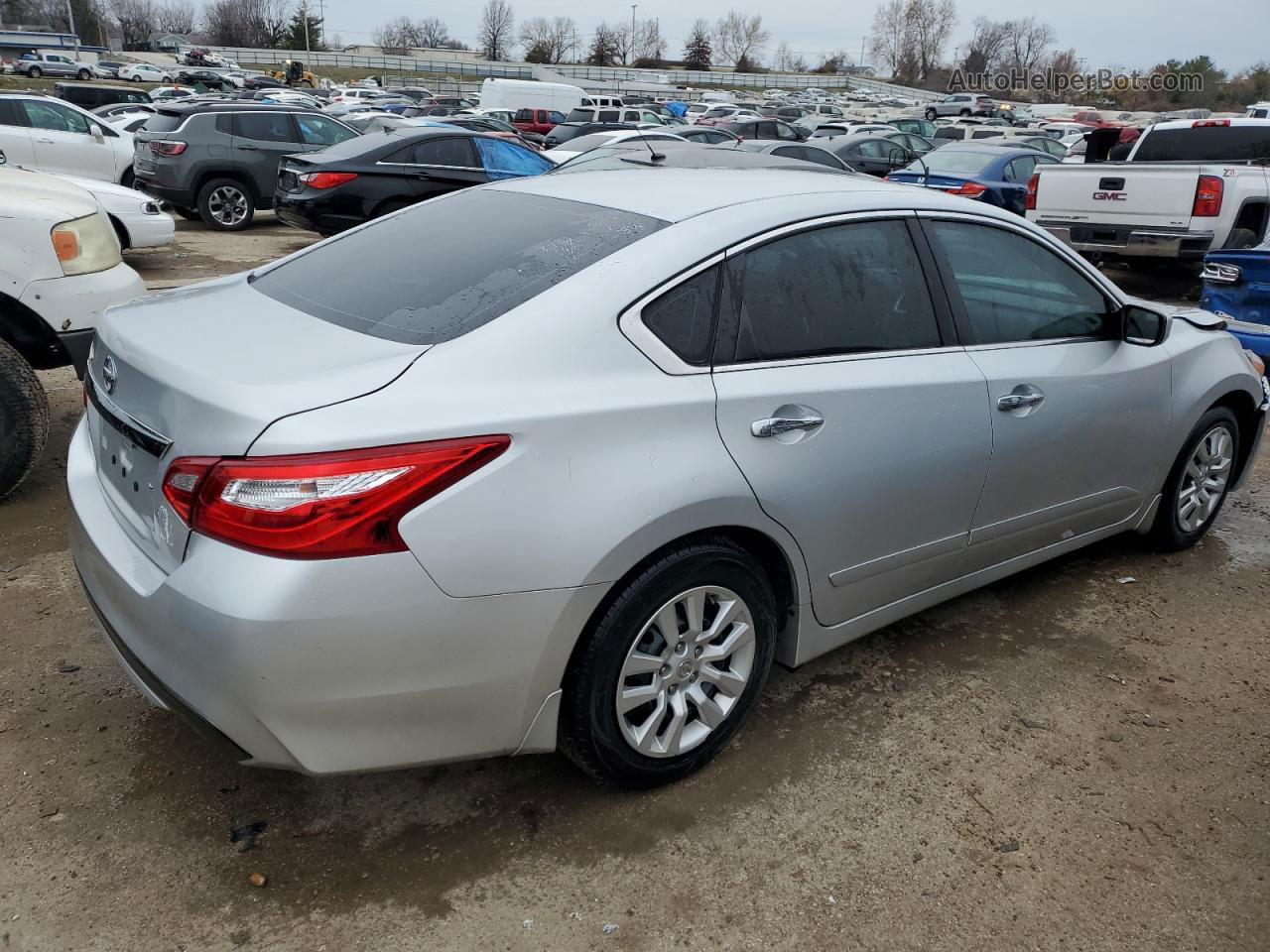 2017 Nissan Altima 2.5 Silver vin: 1N4AL3AP8HC293753