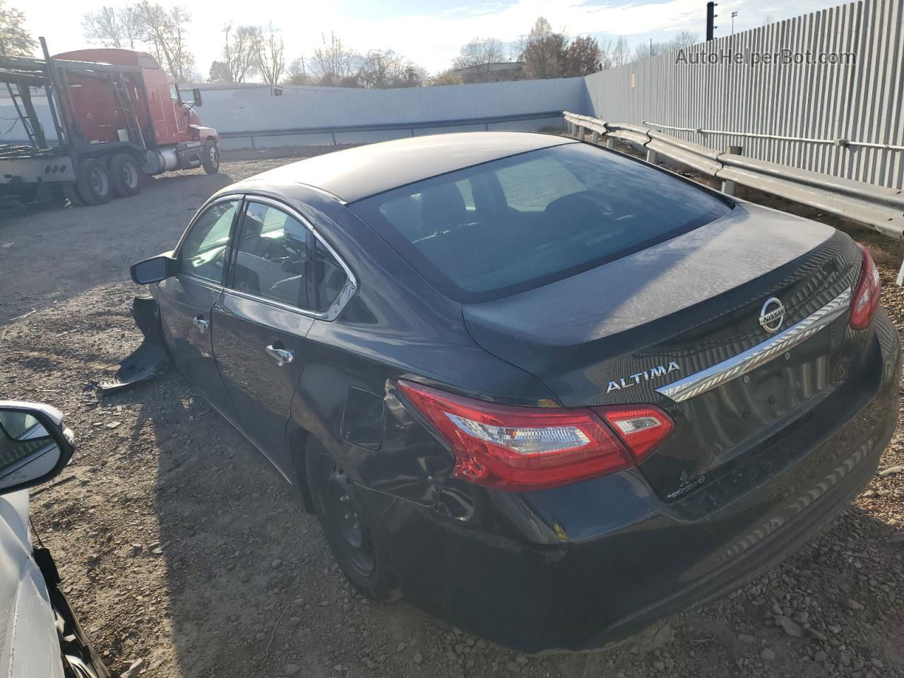 2017 Nissan Altima 2.5 Black vin: 1N4AL3AP8HC472195