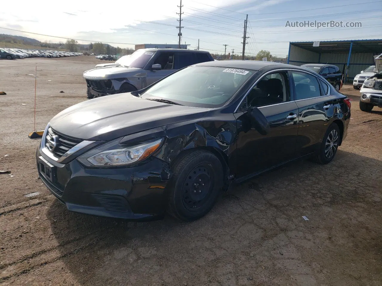 2017 Nissan Altima 2.5 Black vin: 1N4AL3AP8HC485920