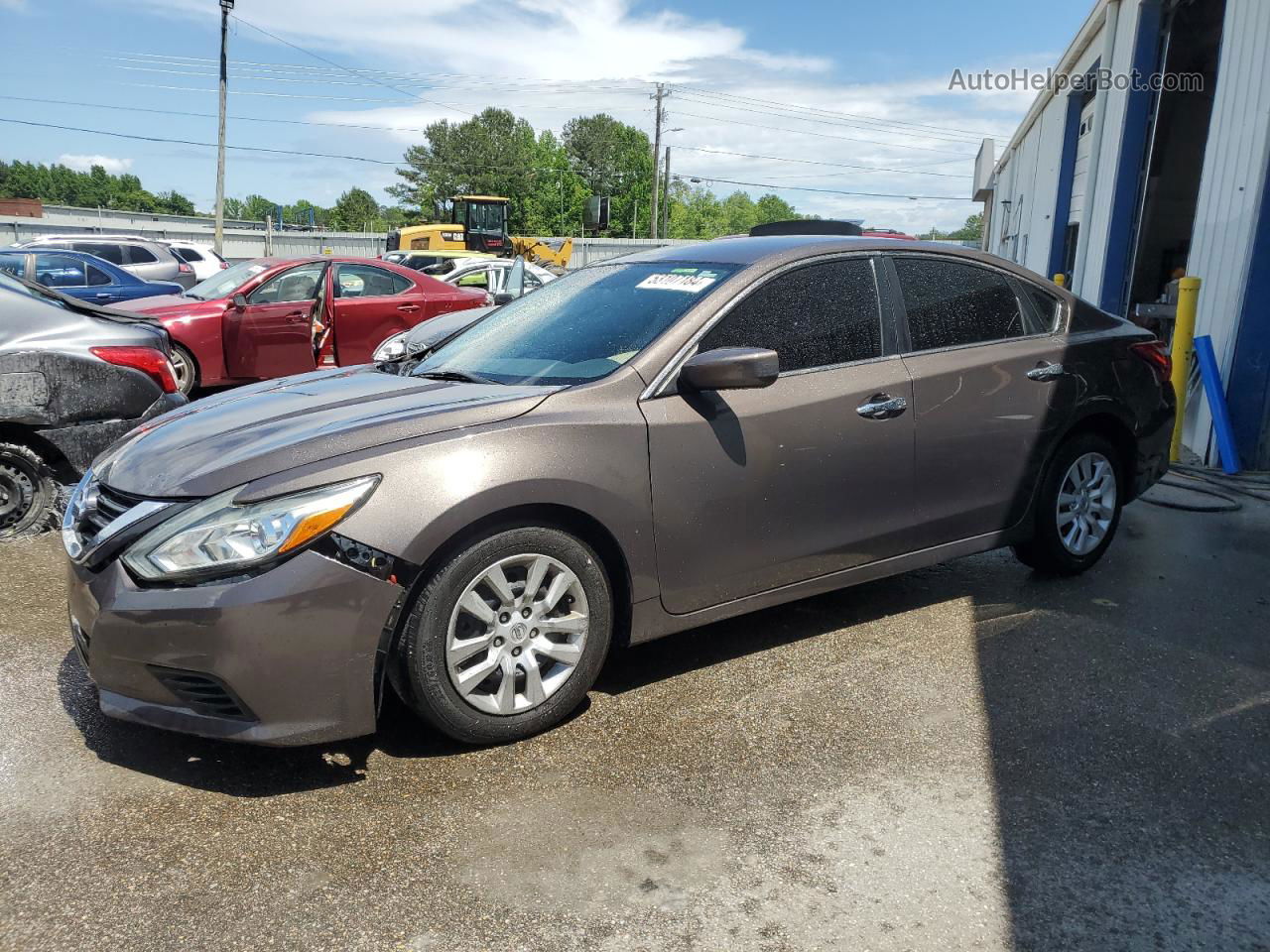 2017 Nissan Altima 2.5 Угольный vin: 1N4AL3AP8HN311883