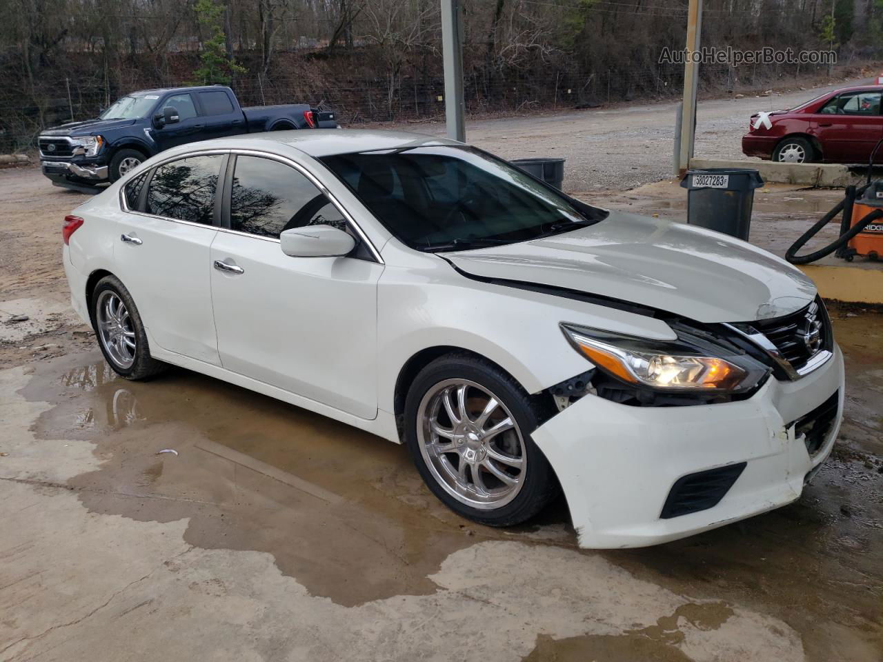 2017 Nissan Altima 2.5 White vin: 1N4AL3AP8HN337321