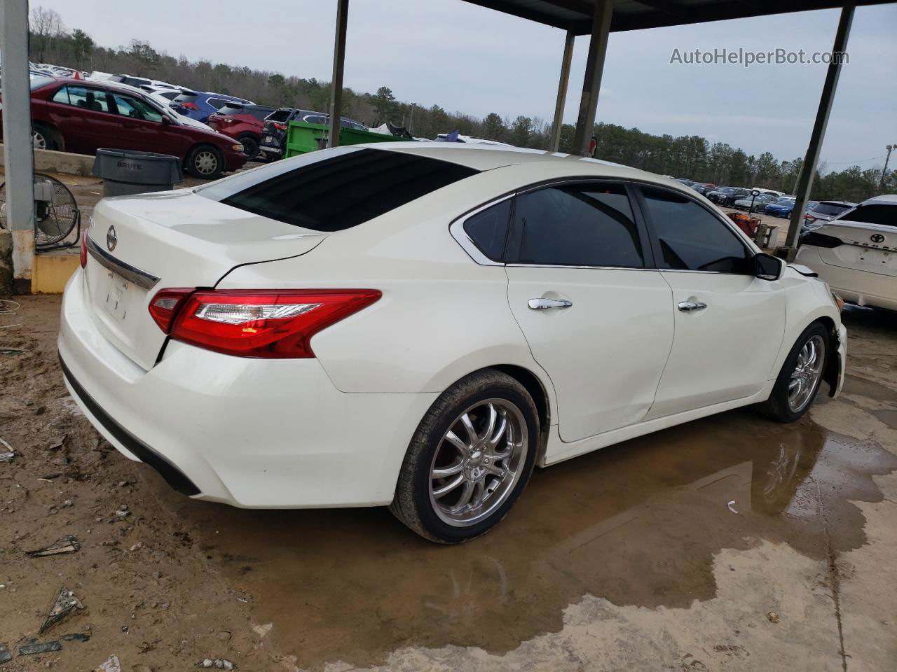 2017 Nissan Altima 2.5 White vin: 1N4AL3AP8HN337321