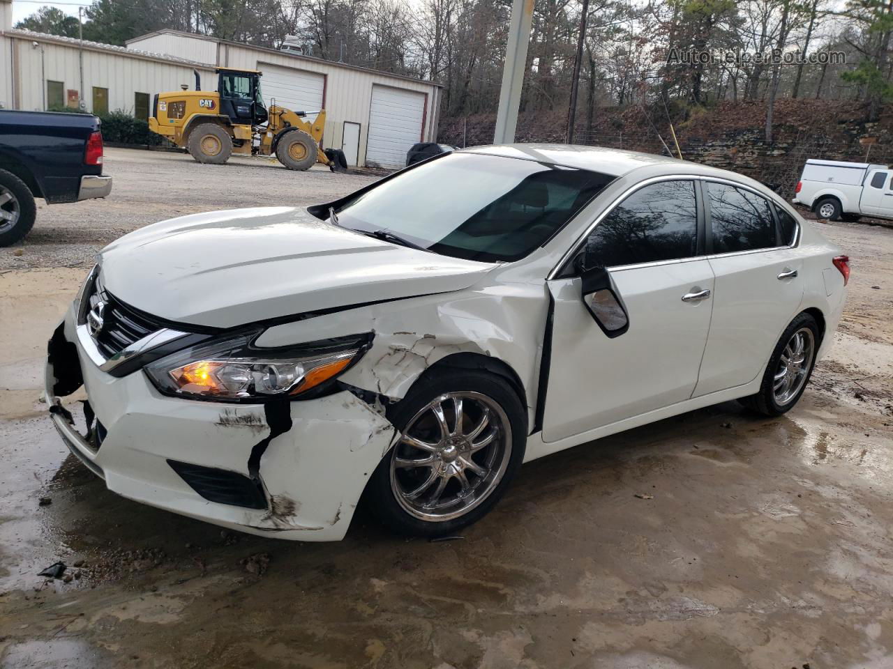 2017 Nissan Altima 2.5 White vin: 1N4AL3AP8HN337321