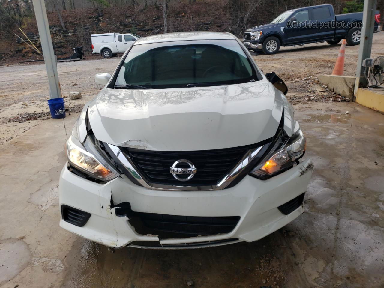 2017 Nissan Altima 2.5 White vin: 1N4AL3AP8HN337321