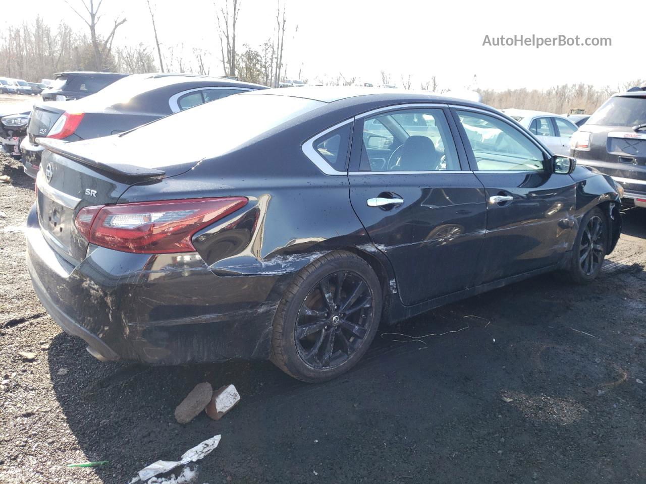 2017 Nissan Altima 2.5 Black vin: 1N4AL3AP8HN358864