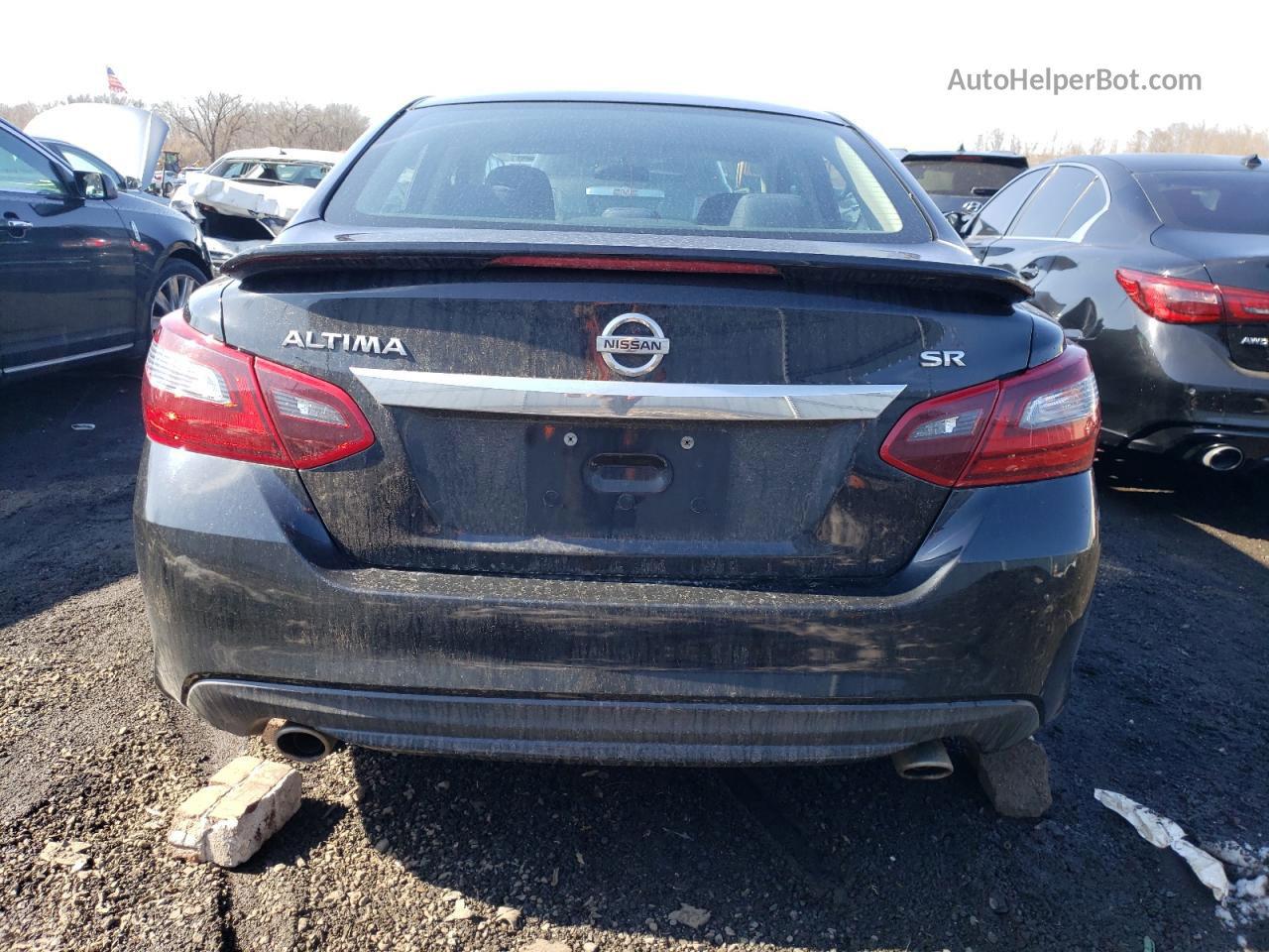 2017 Nissan Altima 2.5 Black vin: 1N4AL3AP8HN358864