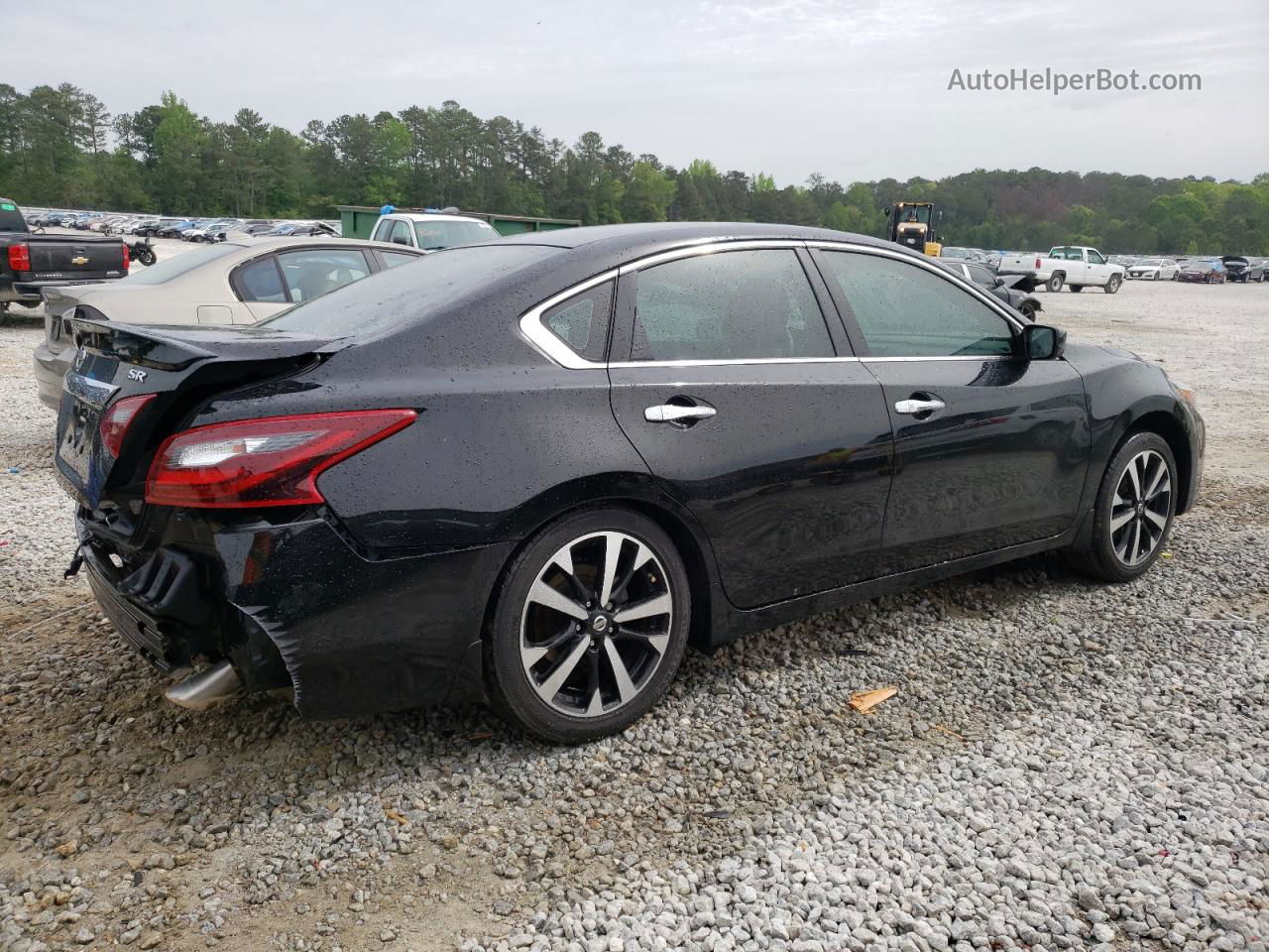 2018 Nissan Altima 2.5 Черный vin: 1N4AL3AP8JC103410