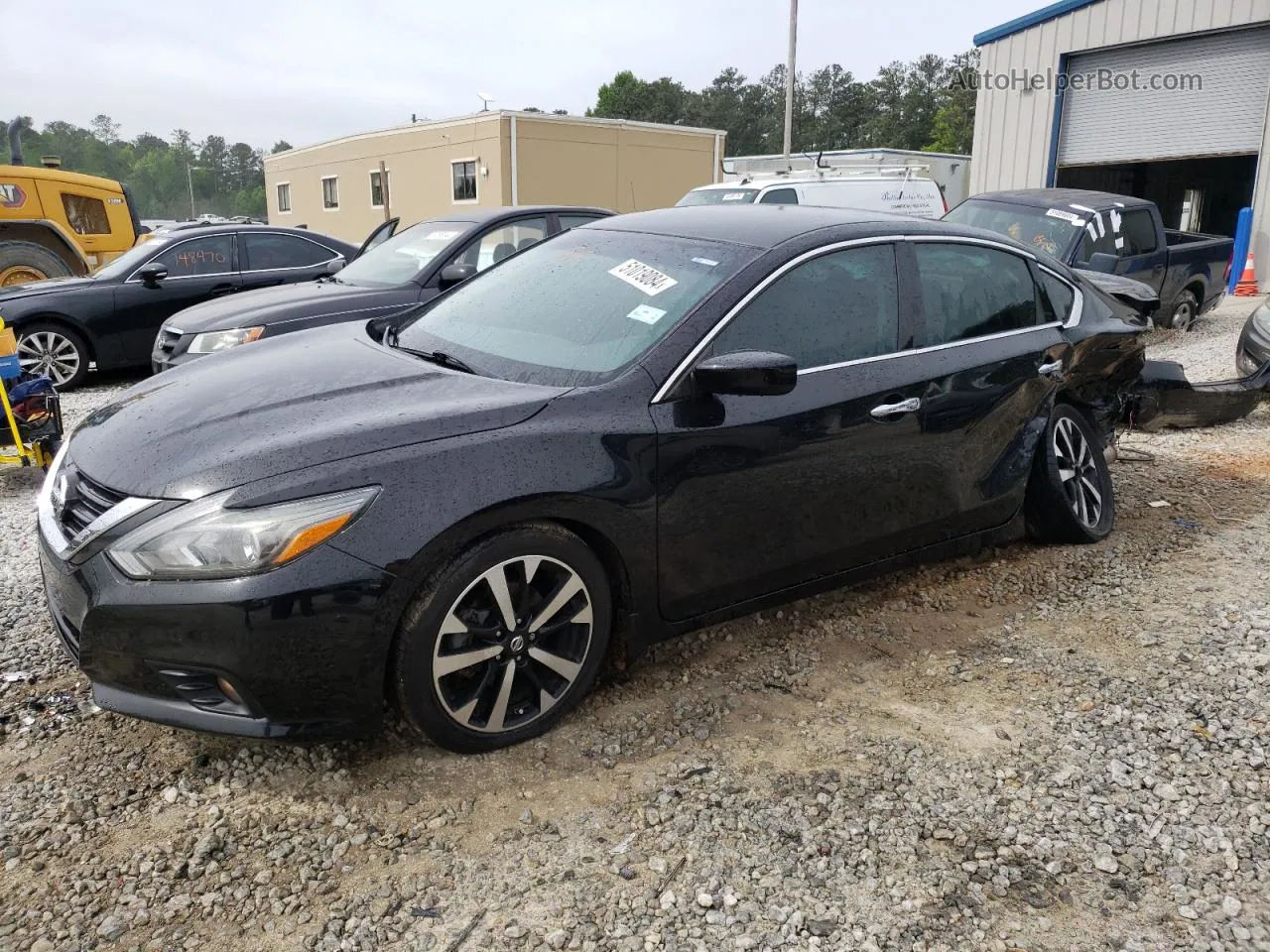 2018 Nissan Altima 2.5 Черный vin: 1N4AL3AP8JC103410