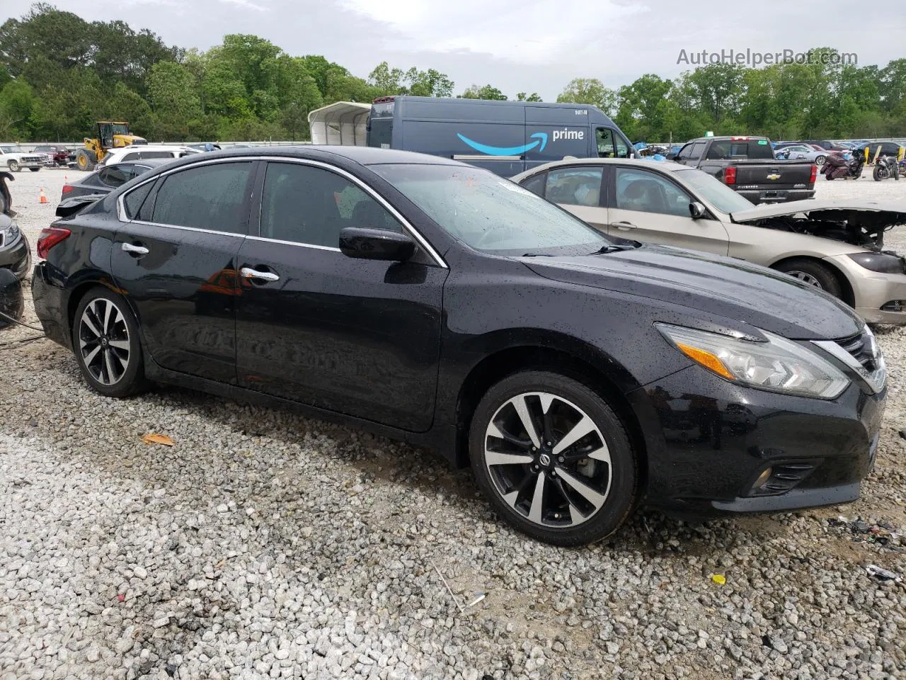 2018 Nissan Altima 2.5 Черный vin: 1N4AL3AP8JC103410