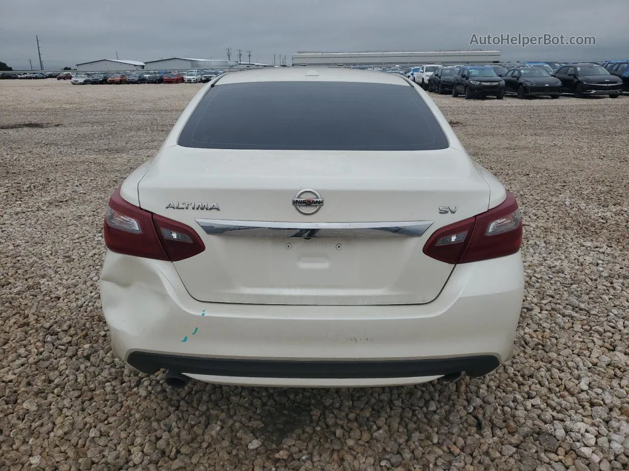 2018 Nissan Altima 2.5 White vin: 1N4AL3AP8JC115038