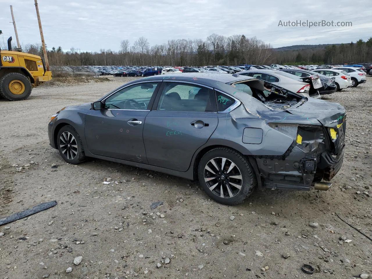 2018 Nissan Altima 2.5 Серый vin: 1N4AL3AP8JC122183