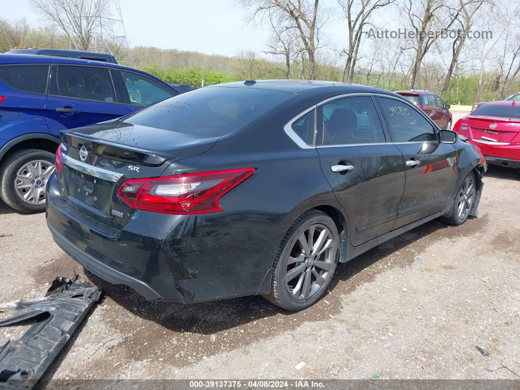 2018 Nissan Altima 2.5 Sr Black vin: 1N4AL3AP8JC135791