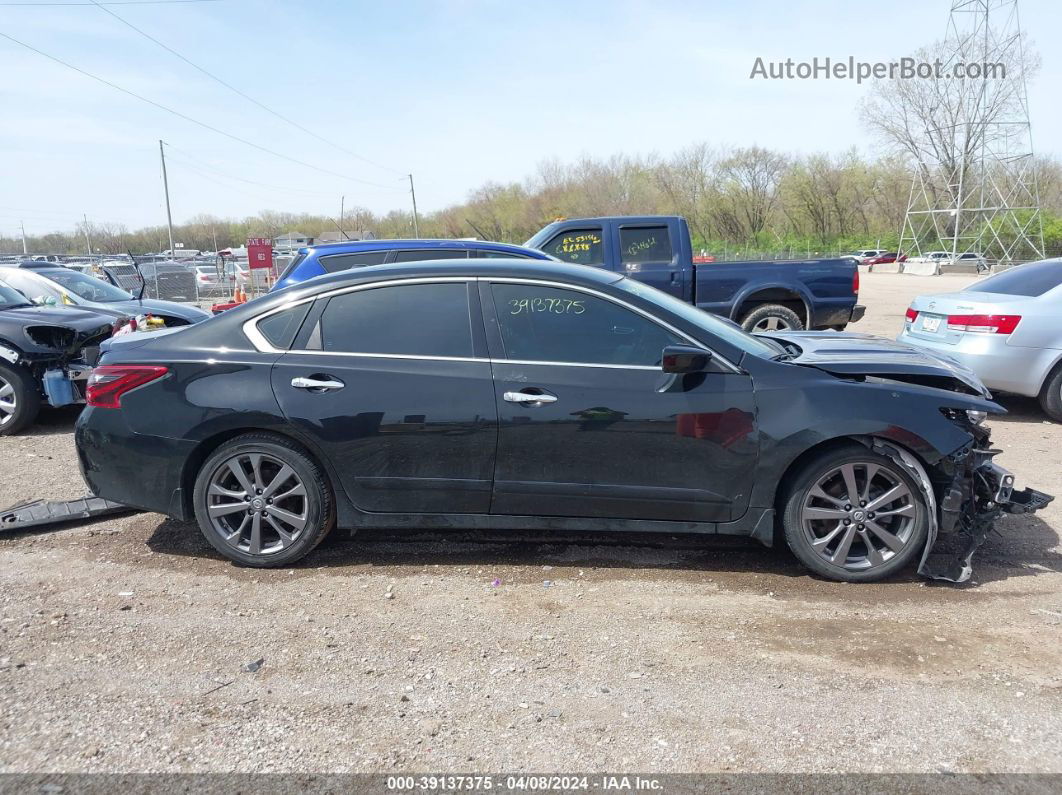 2018 Nissan Altima 2.5 Sr Black vin: 1N4AL3AP8JC135791