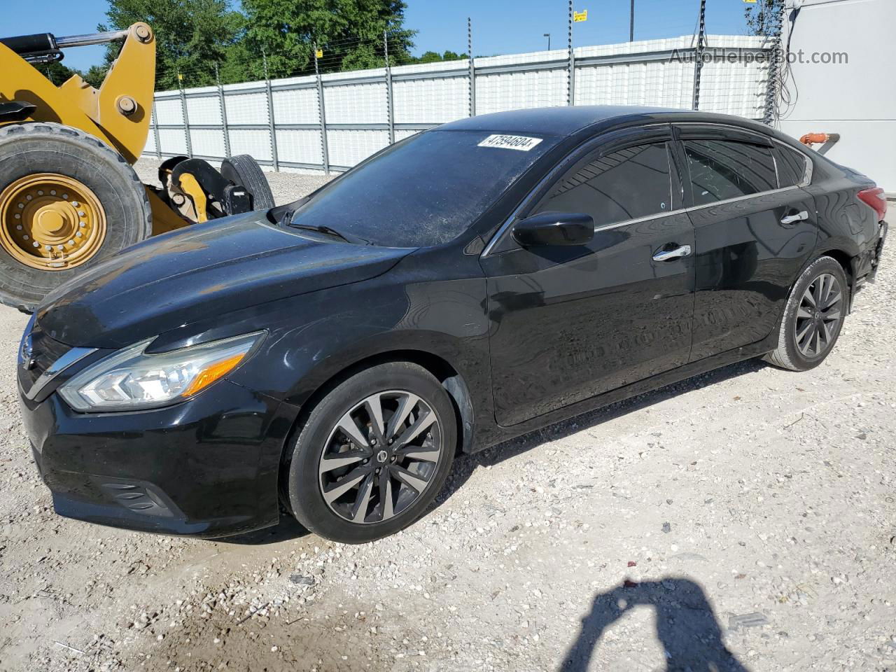 2018 Nissan Altima 2.5 Черный vin: 1N4AL3AP8JC156298