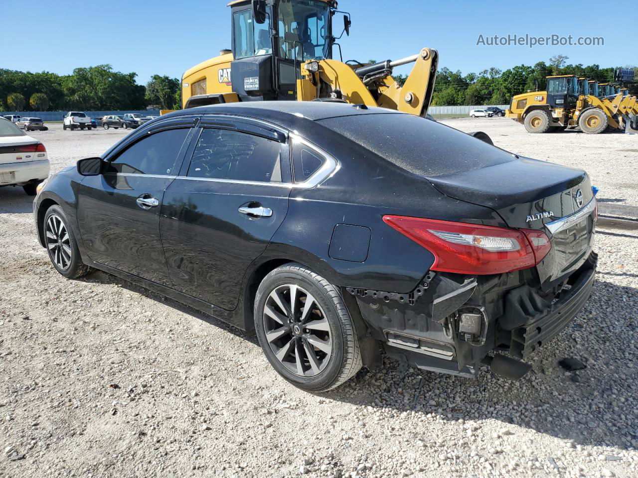 2018 Nissan Altima 2.5 Черный vin: 1N4AL3AP8JC156298