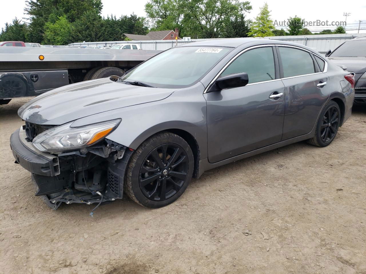 2018 Nissan Altima 2.5 Gray vin: 1N4AL3AP8JC174364