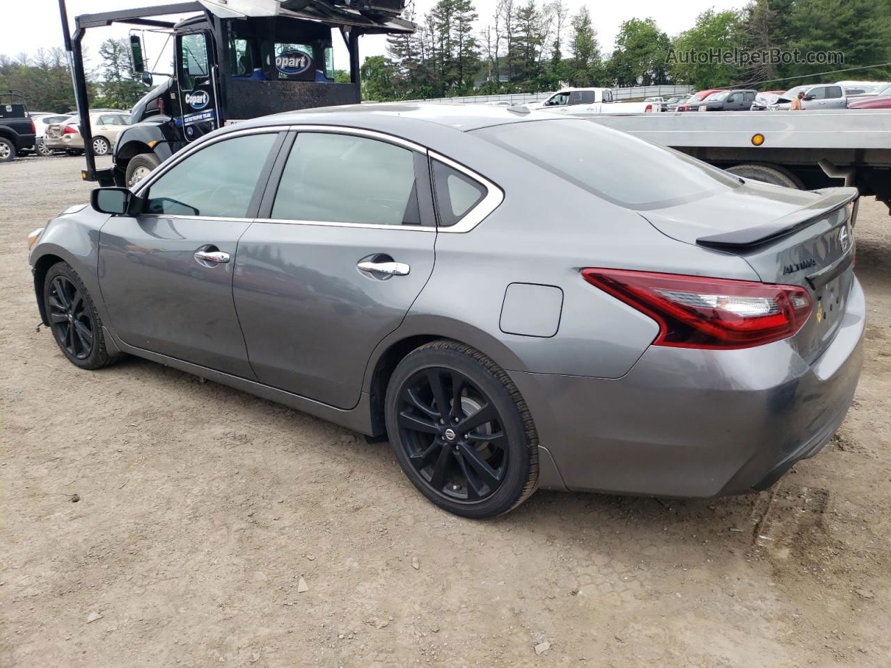 2018 Nissan Altima 2.5 Gray vin: 1N4AL3AP8JC174364