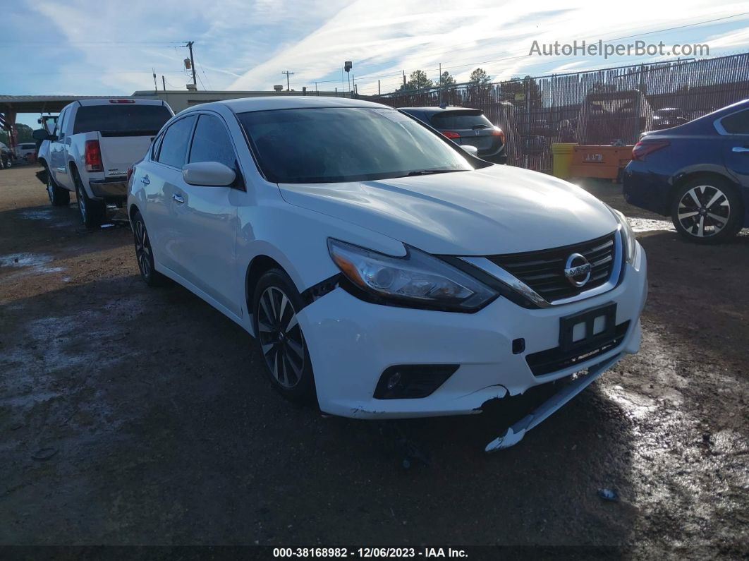 2018 Nissan Altima 2.5 Sv White vin: 1N4AL3AP8JC184957