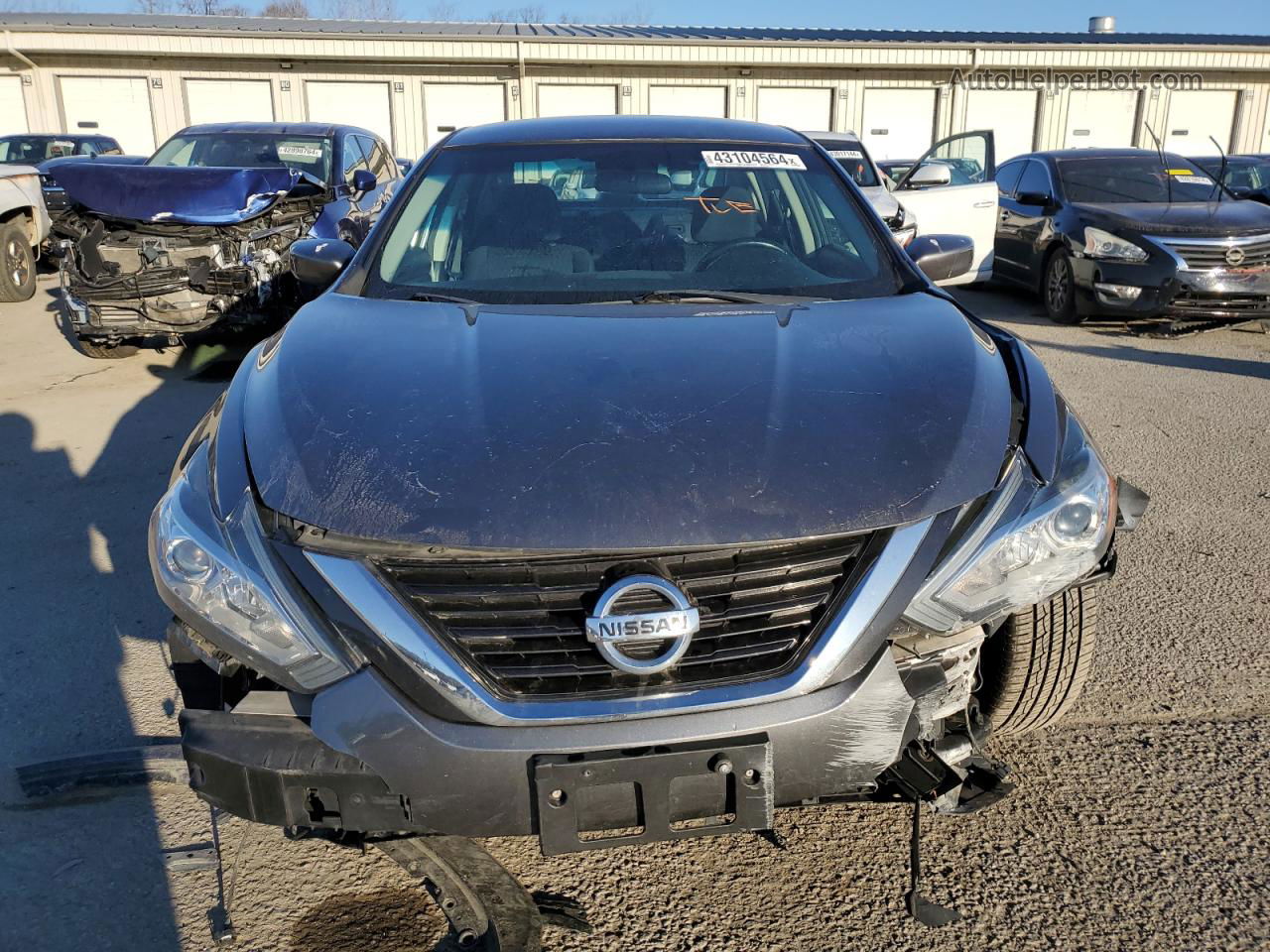 2018 Nissan Altima 2.5 Gray vin: 1N4AL3AP8JC211428