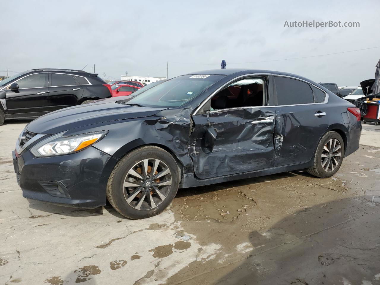 2018 Nissan Altima 2.5 Gray vin: 1N4AL3AP8JC211624